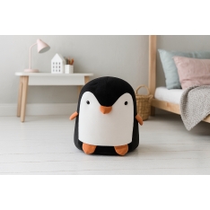 Vaikiška pufas pingvinas 28 x 34 cm