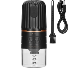 Elektrinis kavos malūnėlis su keraminiu girnų mechanizmu