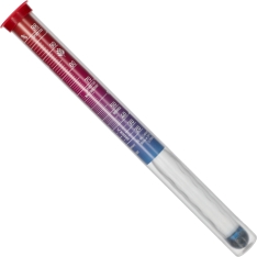 Nedūžtantis alkoholio matuoklis su matavimo cilindru