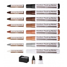 Baldų įbrėžimų maskavimo kreidelės (vaško rinkinys)