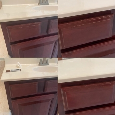 Baldų įbrėžimų maskavimo kreidelės (vaško rinkinys)