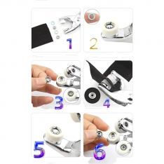 Metalinės spaudės (kniedės) su replėmis