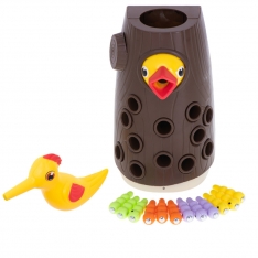 Vaikiškas interaktyvus žaidimas „Paukštis medyje“