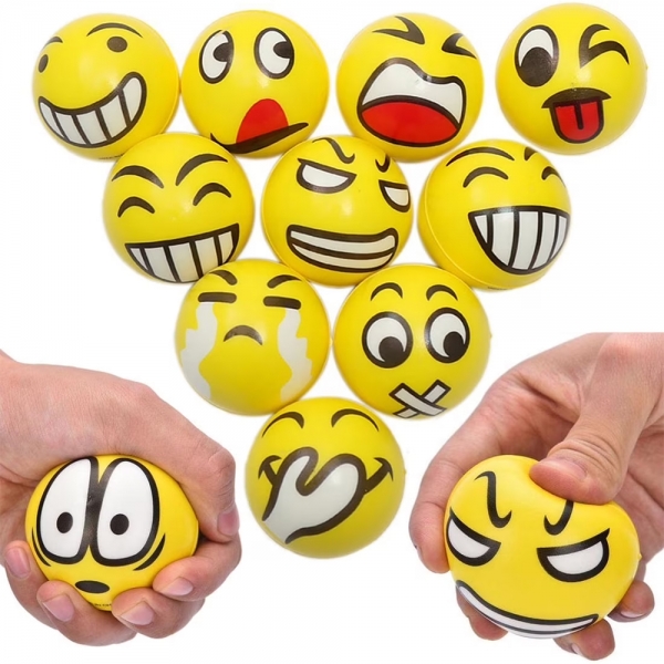 Antistresinis kamuoliukas „Emoji“