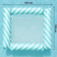 Pripučiamas vandens hamakas / čiužinys su tinkleliu