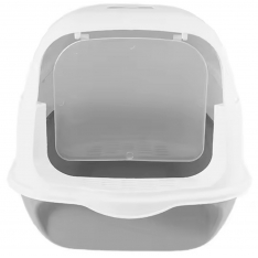 Uždara kačių kraiko dėžė su kastuvėliu