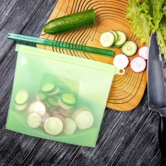 Daugkartinis silikoninis maišelis maistui – 1000 ml