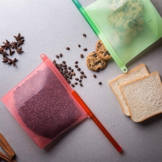 Daugkartinis silikoninis maišelis maistui – 1000 ml