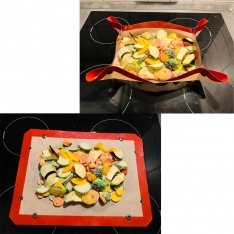 Daugkartinis kepimo kilimėlis orkaitėms – 30 × 40 cm