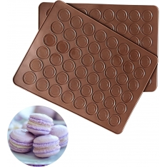 Silikoninė forma Macarons sausainiams – 38 × 28,5 cm