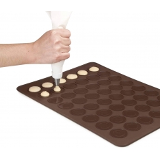 Silikoninė forma Macarons sausainiams – 38 × 28,5 cm