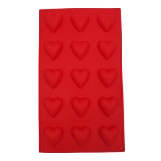 Silikoninė forma širdelės formos saldainiams