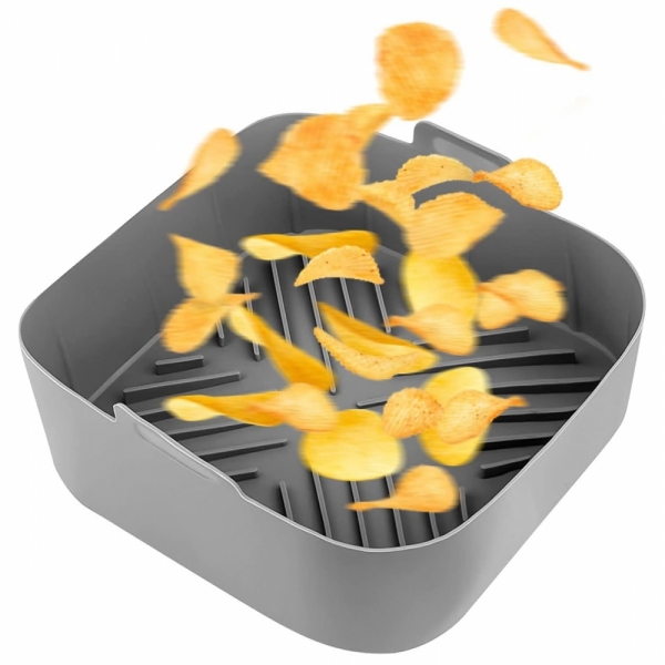 Silikoninė kepimo karšto oro gruzdintuvėms 18,5 × 18,5 × 5 cm (172 g)