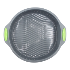 Apvali silikoninė kepimo forma