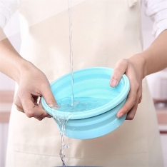 Silikoninių sulankstomų maisto indelių rinkinys (4 vnt.)