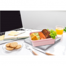 Stačiakampių silikoninių maisto indelių rinkinys