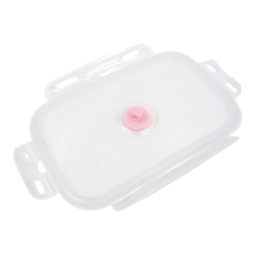 Stačiakampių silikoninių maisto indelių rinkinys