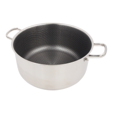 32 cm nerūdijančio plieno puodas su dangčiu