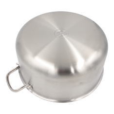 32 cm nerūdijančio plieno puodas su dangčiu