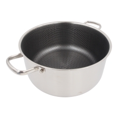 32 cm nerūdijančio plieno puodas su dangčiu