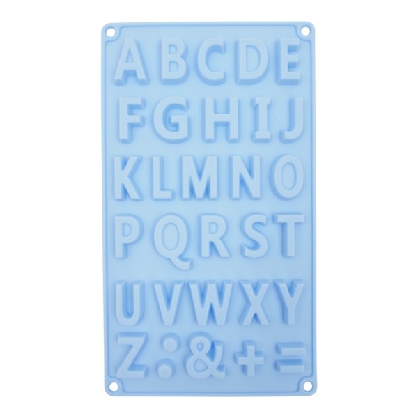 Silikoninė forma raidėms ir simboliams