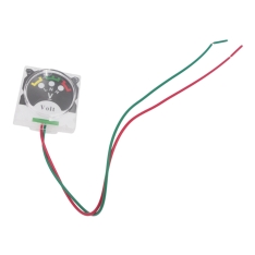 Sodo purkštuvo voltmetras su jungikliu