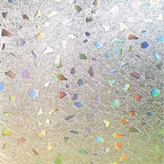 Dekoratyvinė Lipni Folija Stiklui