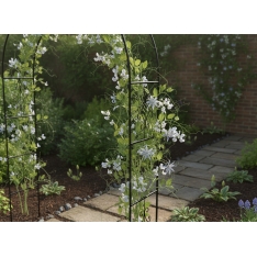 Sodo pergola su dekoracijomis 140 × 38 × 240 cm