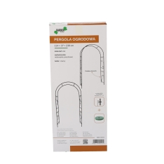 Sodo pergola su dekoracijomis 114 × 37 × 230 cm