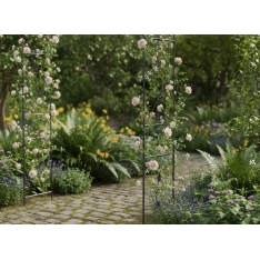 Sodo pergola su dekoracijomis 114 × 37 × 230 cm