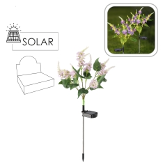 Saulės energija maitinama dekoratyvinė LED lempa „Pentinius“, 68 cm