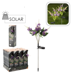 Saulės energija maitinama dekoratyvinė LED lempa „Pentinius“, 68 cm