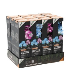 Saulės energija maitinama dekoratyvinė LED lempa „Hortenzija“, 68 cm