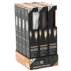 LED dekoracija „Pampinė žolė“, 70 cm