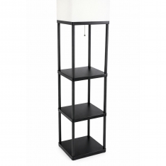 LED toršeras su lentynomis