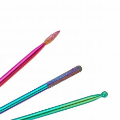 Manikiūro ir pedikiūro antgalių rinkinys