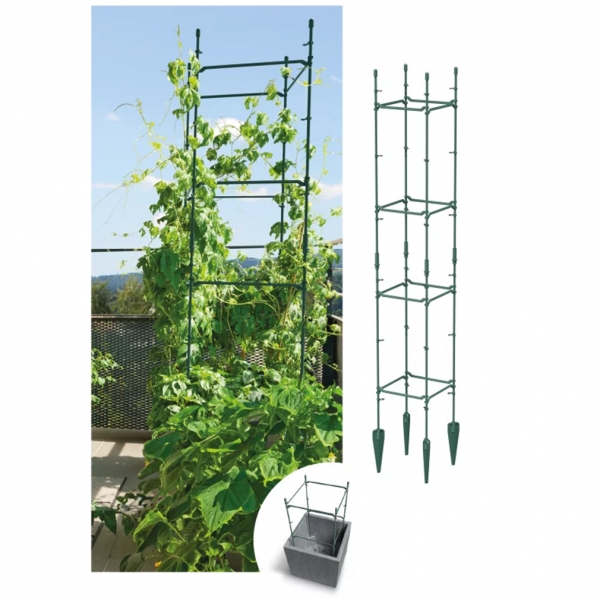 Augalų atramos konstrukcijos rinkinys – 3 variantai viename