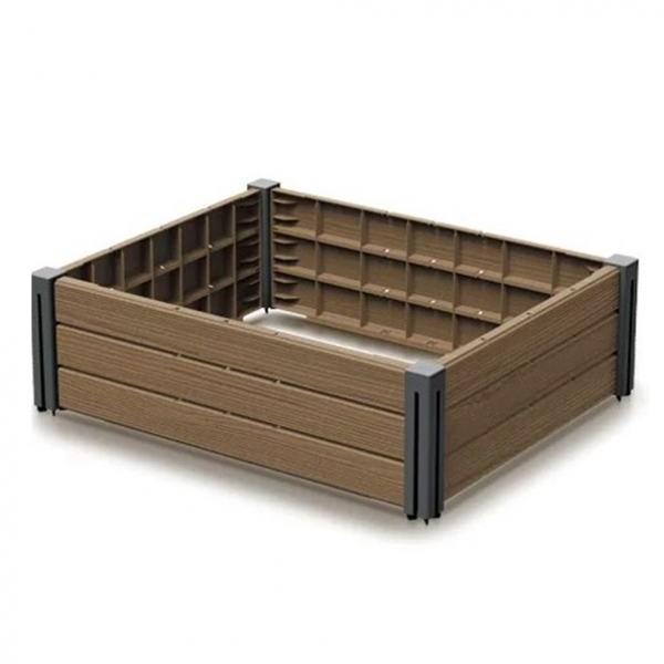 Pakelta lysvė Base Plant 75,6 × 61,8 × 23 cm, ruda (83 l)