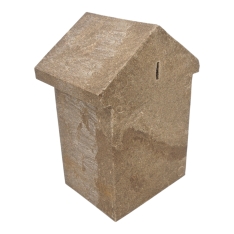 Inkilas zylėms iš polimermedžio su ovalia landa 5 × 3 cm