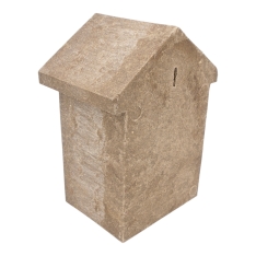 Inkilas paukščiams iš polimermedžio su 3,5 cm. skyle