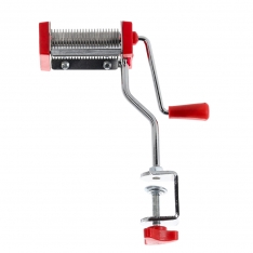 Rankinė makaronų pjaustyklė su tvirtinimu prie stalo