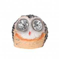 Saulės energija įkraunama sodo lempa „Pelėda“