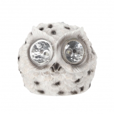 Saulės energija įkraunama sodo lempa „Pelėda“