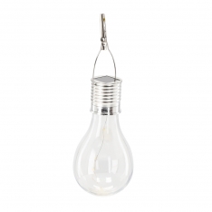 Saulės energija įkraunama sodo lempa „Lemputė“