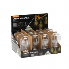 Saulės energija įkraunama sodo lempa „Lemputė“