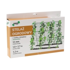 Sodo stelažas su tinklu 1,2 m (1,8 x 2,7 m)