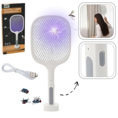 Elektrinė vabzdžių naikinimo raketė 2 viename su UV lempa