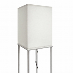 Toršeras Su Lentynomis (Balta)