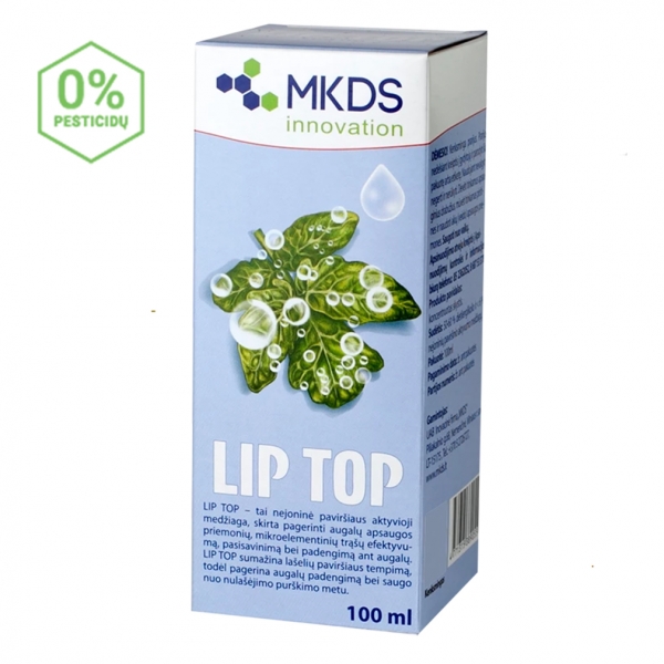 Lip top, 100 ml, augalų apsaugos produktų lipnumui padidinti