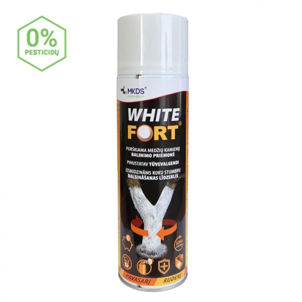 WHITE FORT purškiama priemonė kamienų balinimui , 500 ml